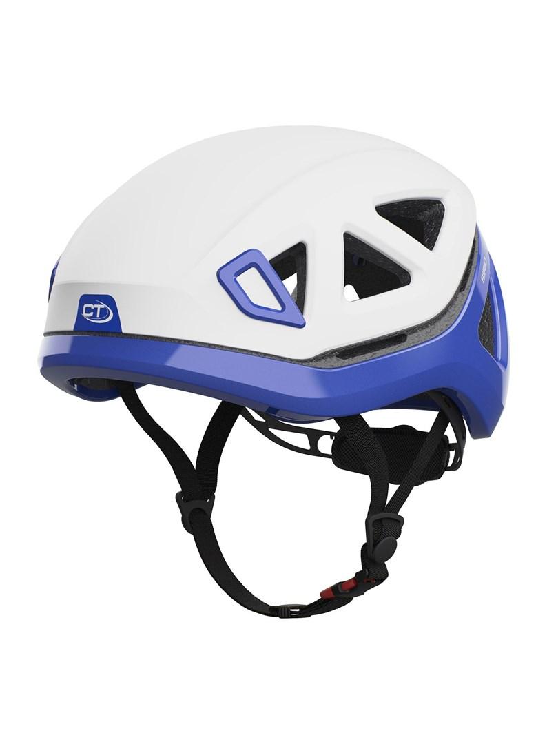 Klatrehjelm Climbing Technology/SKYLOTEC Sirio - hvid/blå, 52-57 cm