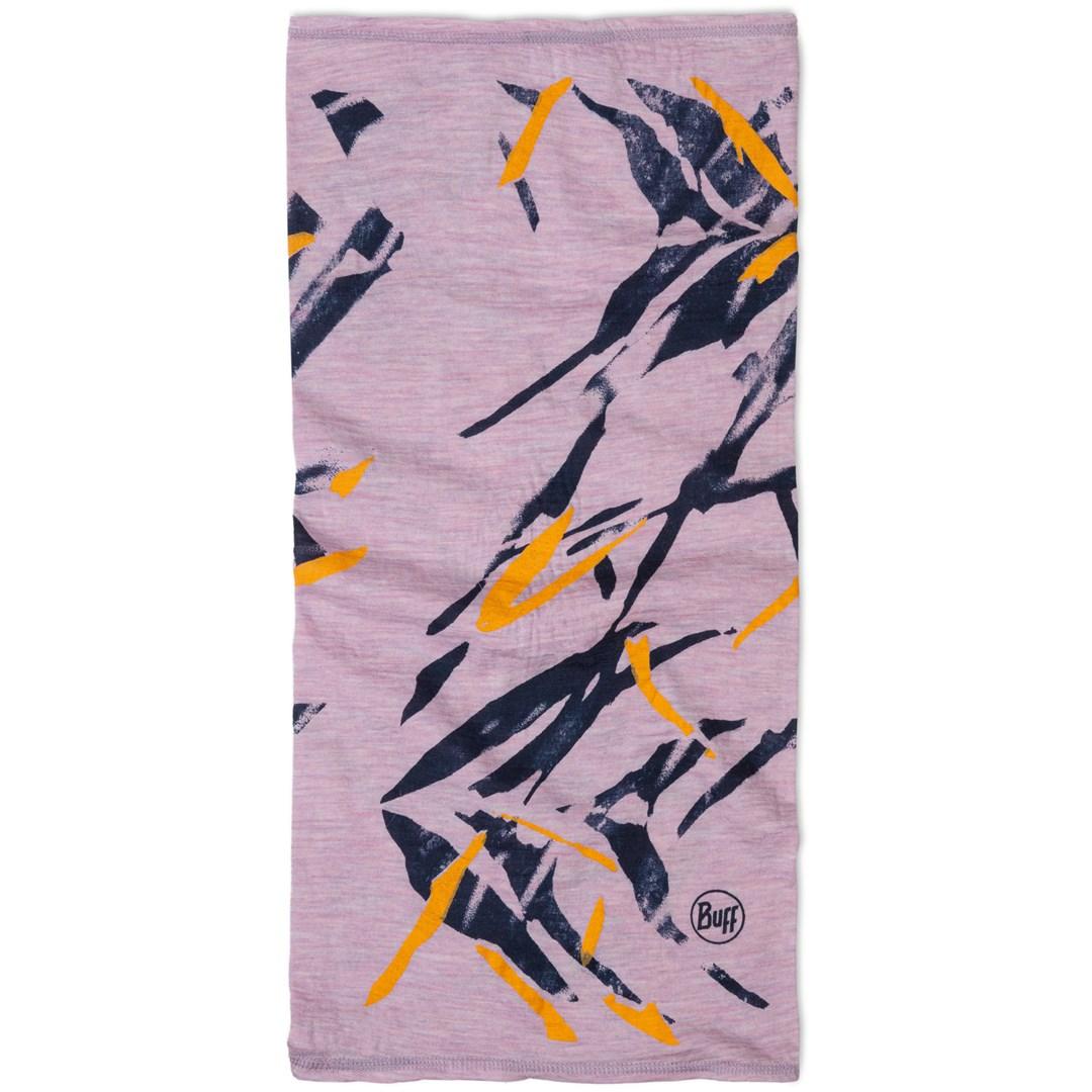 Bandana Buff Merino Lightweight Prints Virta Grape Ice - one size