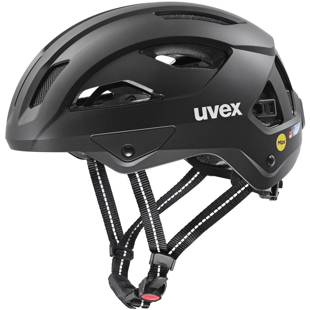 Cykelhjelm uvex MIPS Hiplok - sort, 59-62 cm