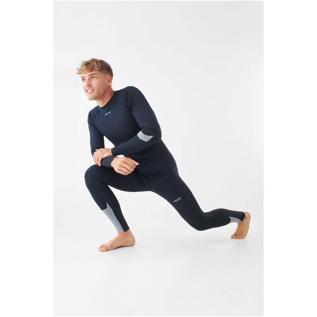 Herreundertøjssæt Viking Volcanic Man Set - sort XXL