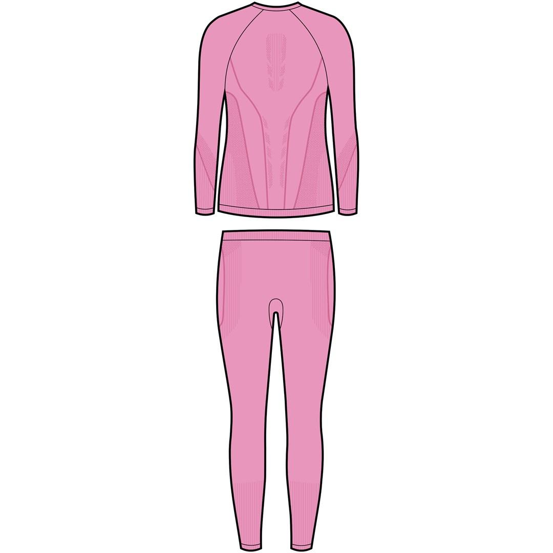 Børneundertøj Viking Riko 2.0 sæt - pink 128/140