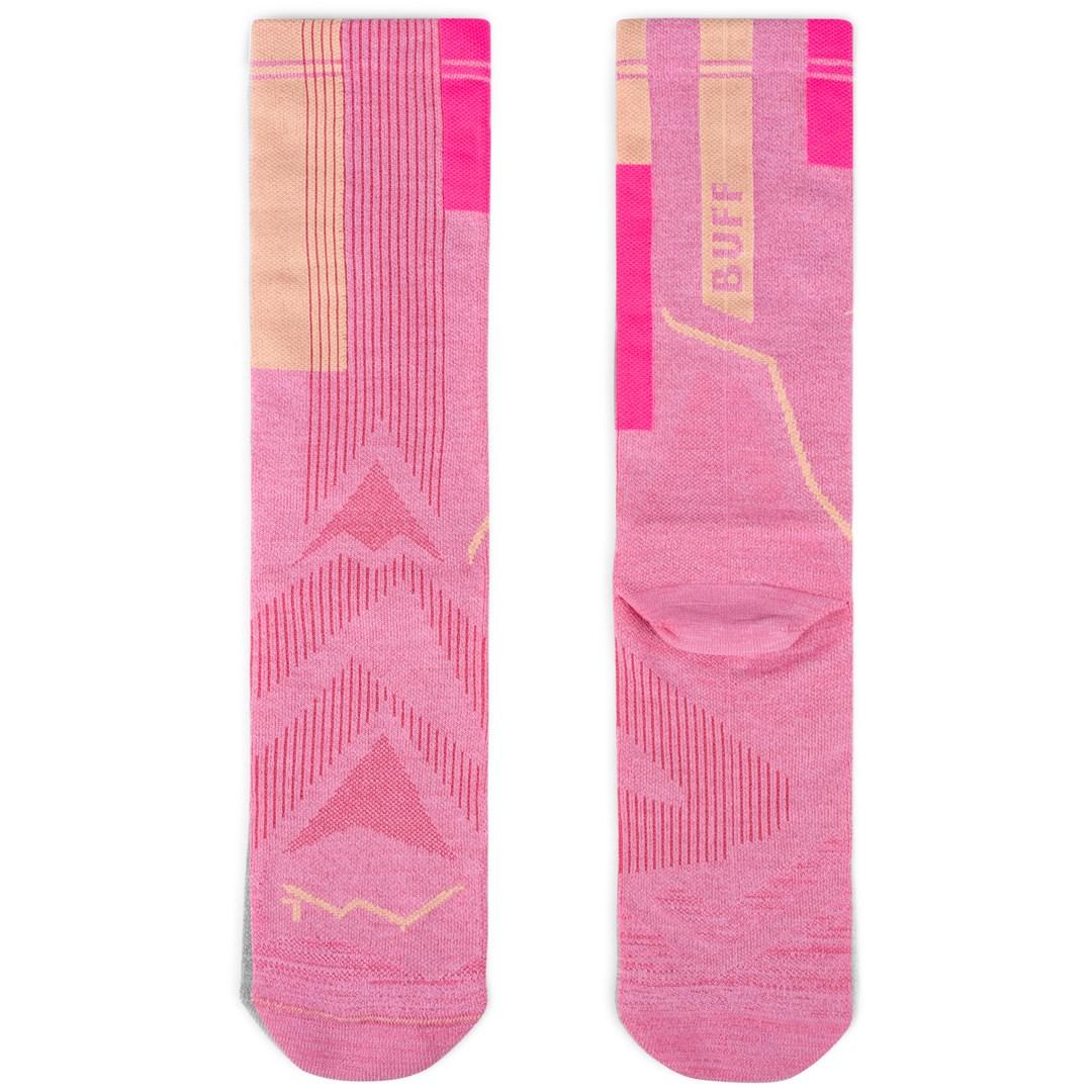 Crew strømper Buff COOLNET CREW SOCK CC Pink - 42/44