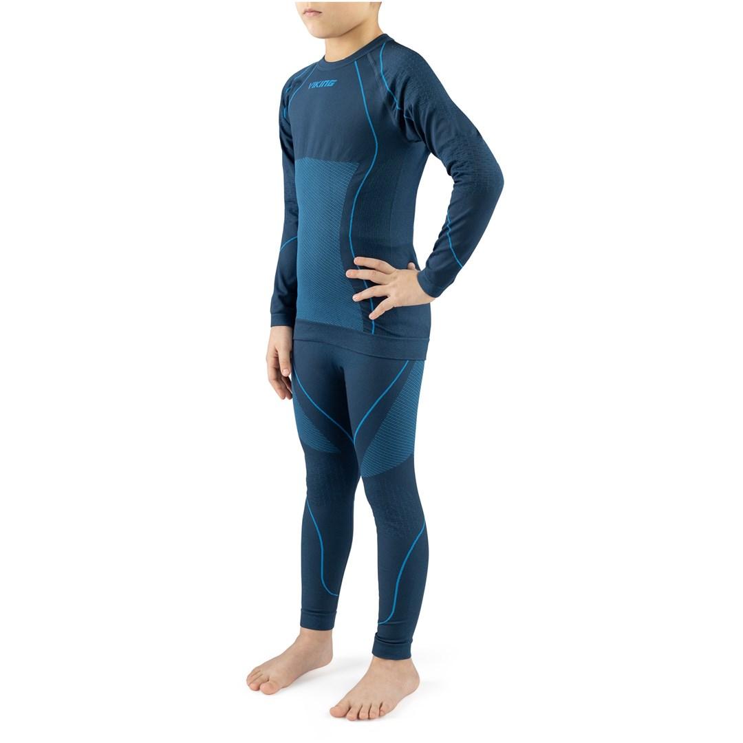 Undertøjssæt Viking Skido Set børn - marineblå 152/164