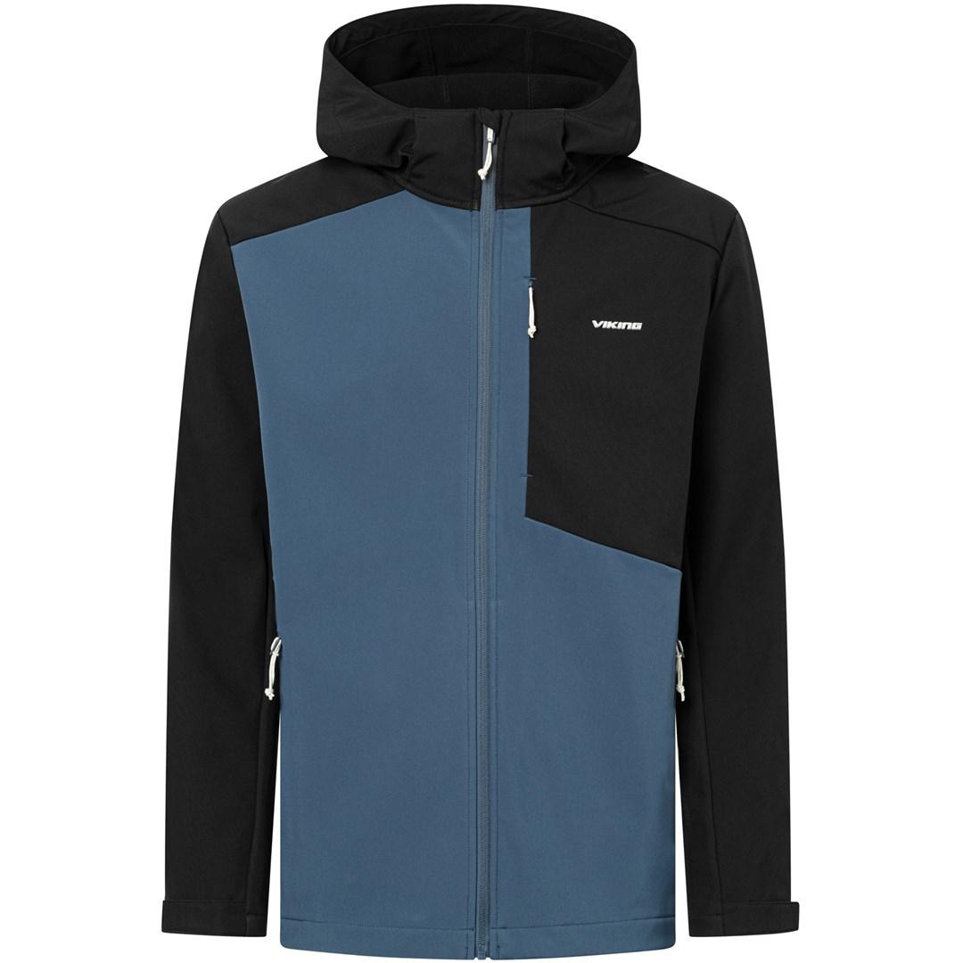 Softshelljakke Viking Kerns Man - marineblå/sort XXL