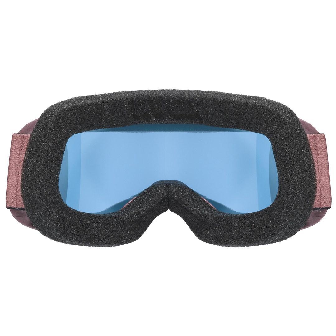 UVEX SKI EYEWEAR ELEMNT FM ANTIQUE ROSE MAT DL/FM SILVER-BLUE S2 (S5506403030) - Uni