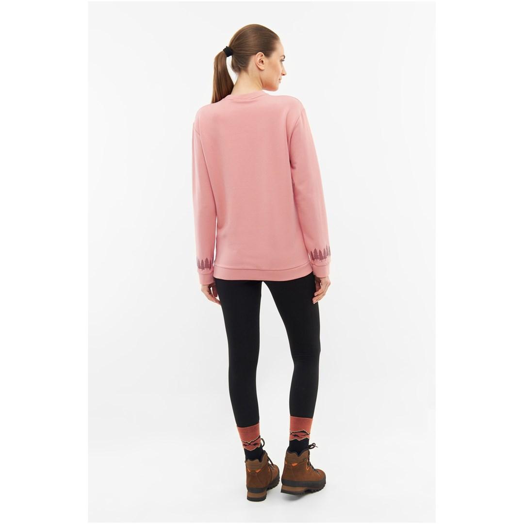 Damesweatshirt Viking Escape Bamboo Lady - rosa XS