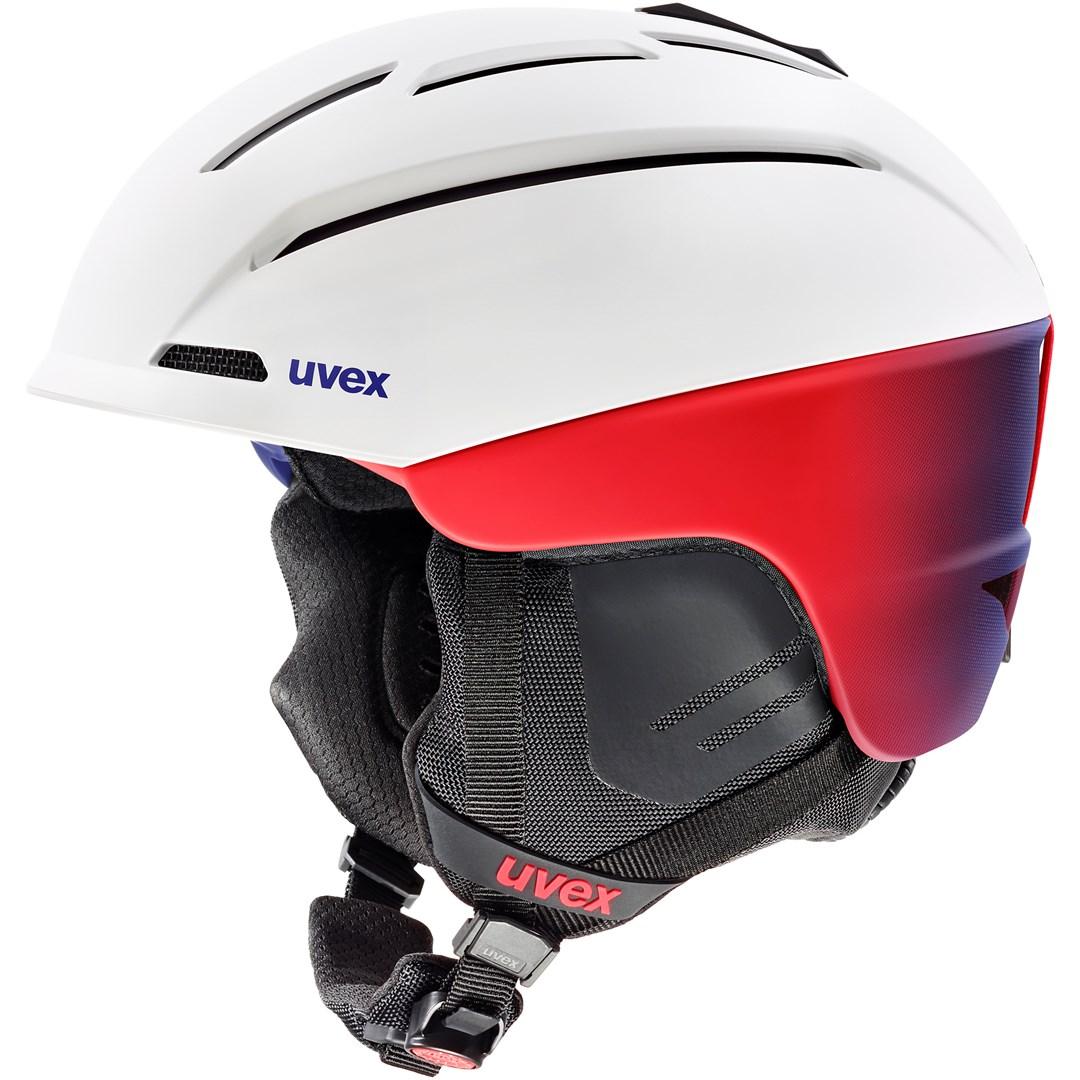 Skihjelm uvex Gravitate 51-55 - hvid/rød