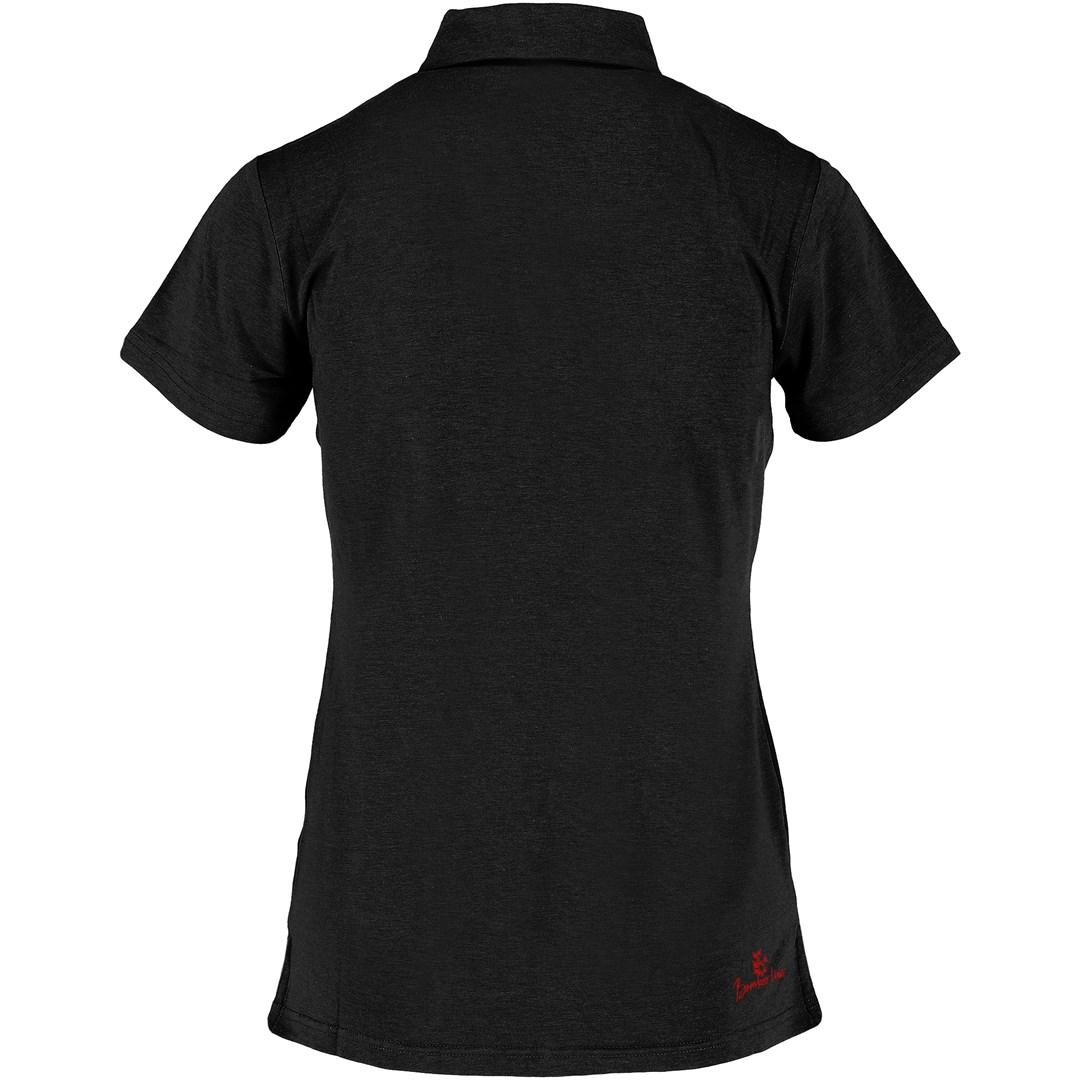 Poloshirt Viking Sasando Bamboo Lady - sort, S