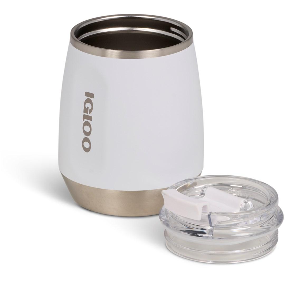 Termokop Igloo Wine Tumbler 10 oz - hvid, 0,3 l