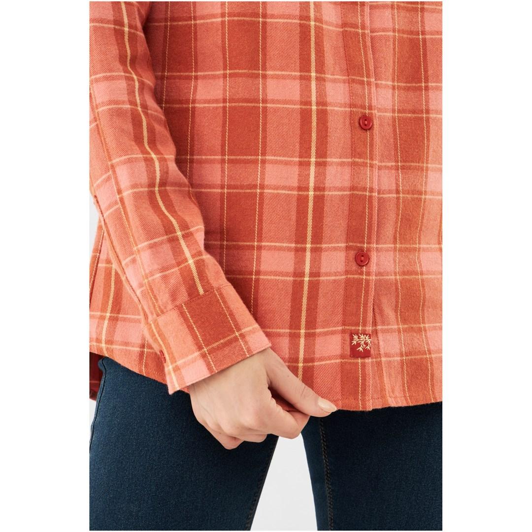 Dameskjorte Viking Shamrock Bamboo Lady - orange, str. S
