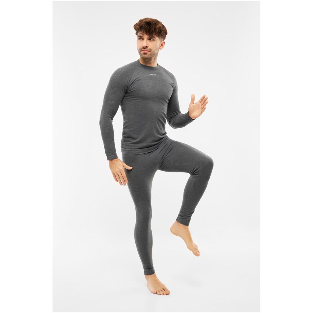 Termoundertøjssæt Viking Tende Man Set PrimaLoft Cashmere - grå XL
