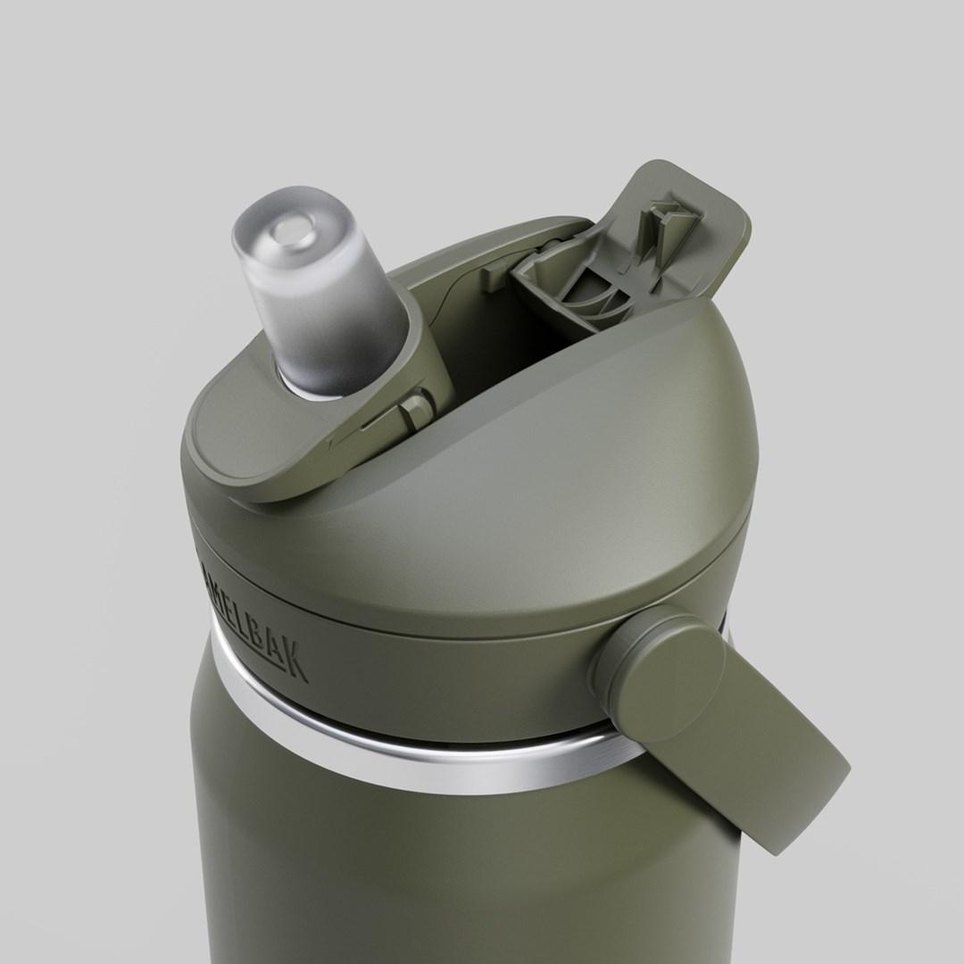 Camelbak Thrive Flip Straw Vss 25oz - Moss - Str. .75L / 25 oz - Drikkeflaske