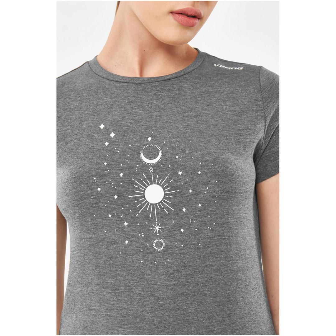 T-shirt Viking Lako Bamboo Lady - grå, M
