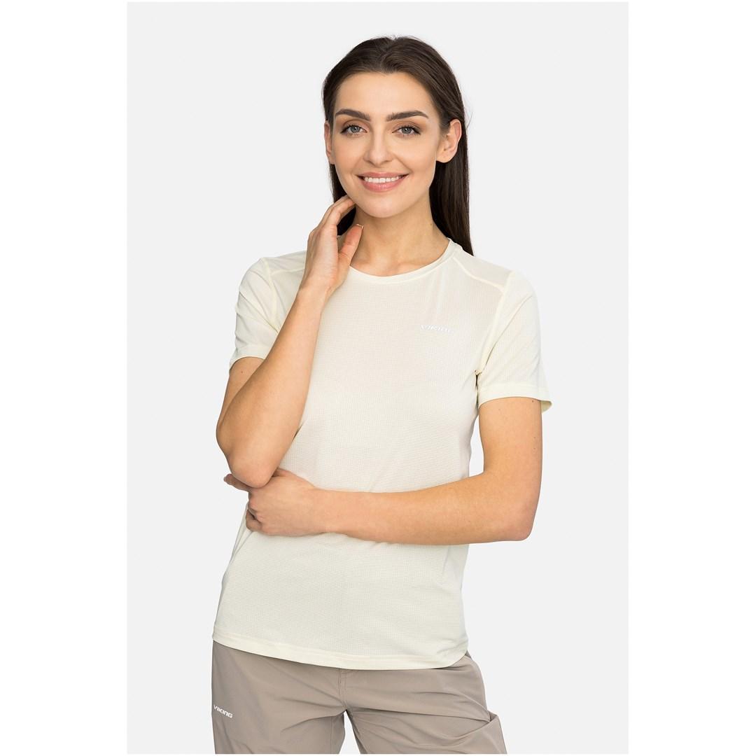 T-shirt Viking Tover Lady Polartec - gul, M