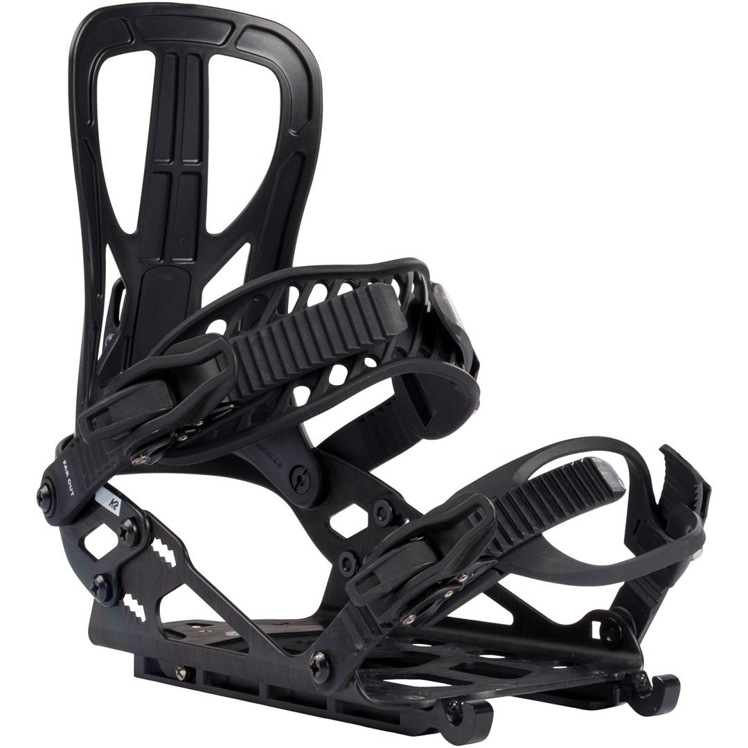 Snowboardbindinger K2 FAROUT - sort 35-40