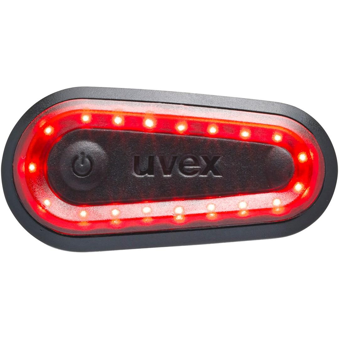 Genopladelig hjelmlygte uvex Plug-in LED - one size