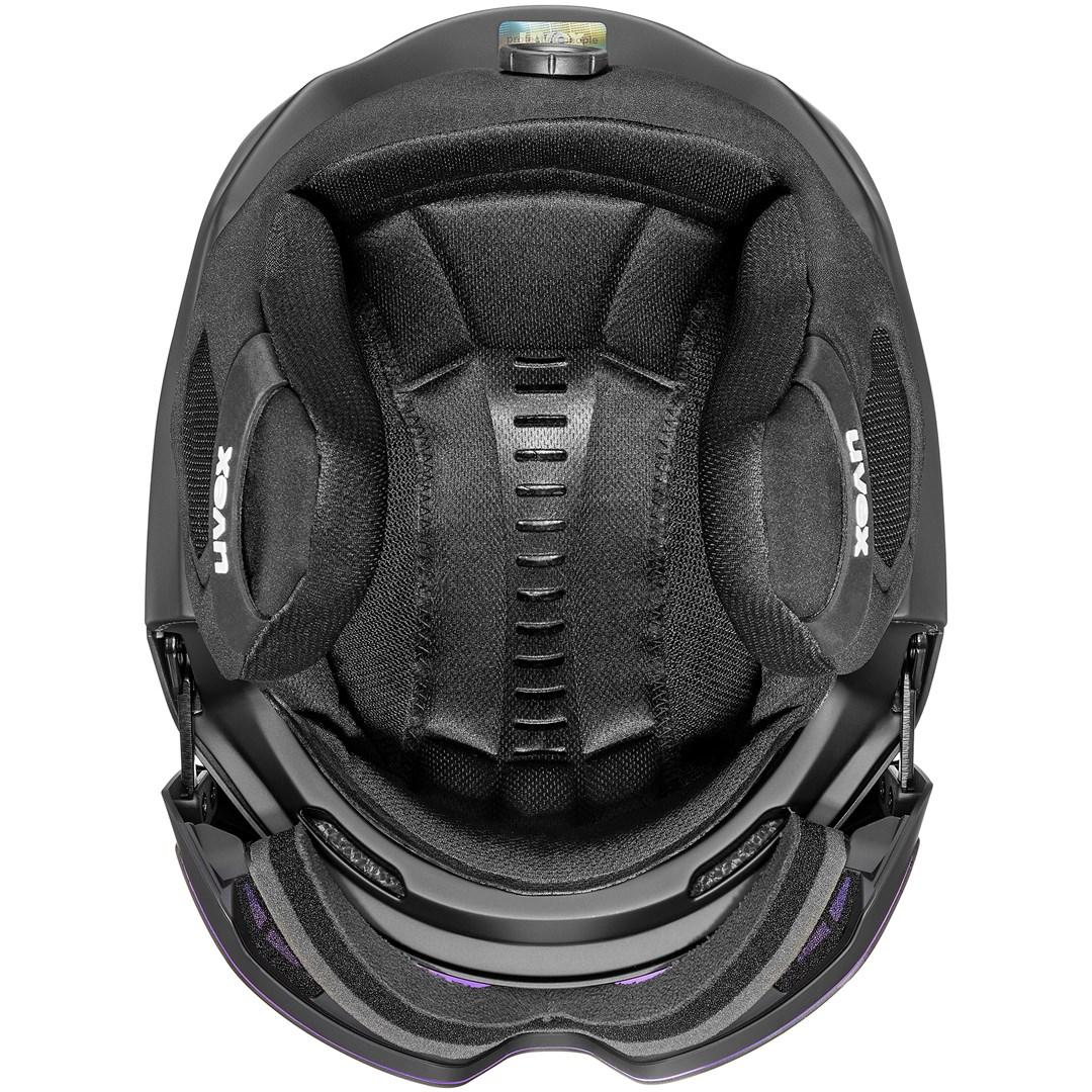 Uvex Horizon CV Visor, skihjelm med visir, pink