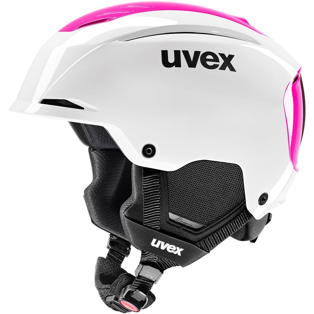 Skihjelm uvex Resolution SL 52-55 - hvid/pink