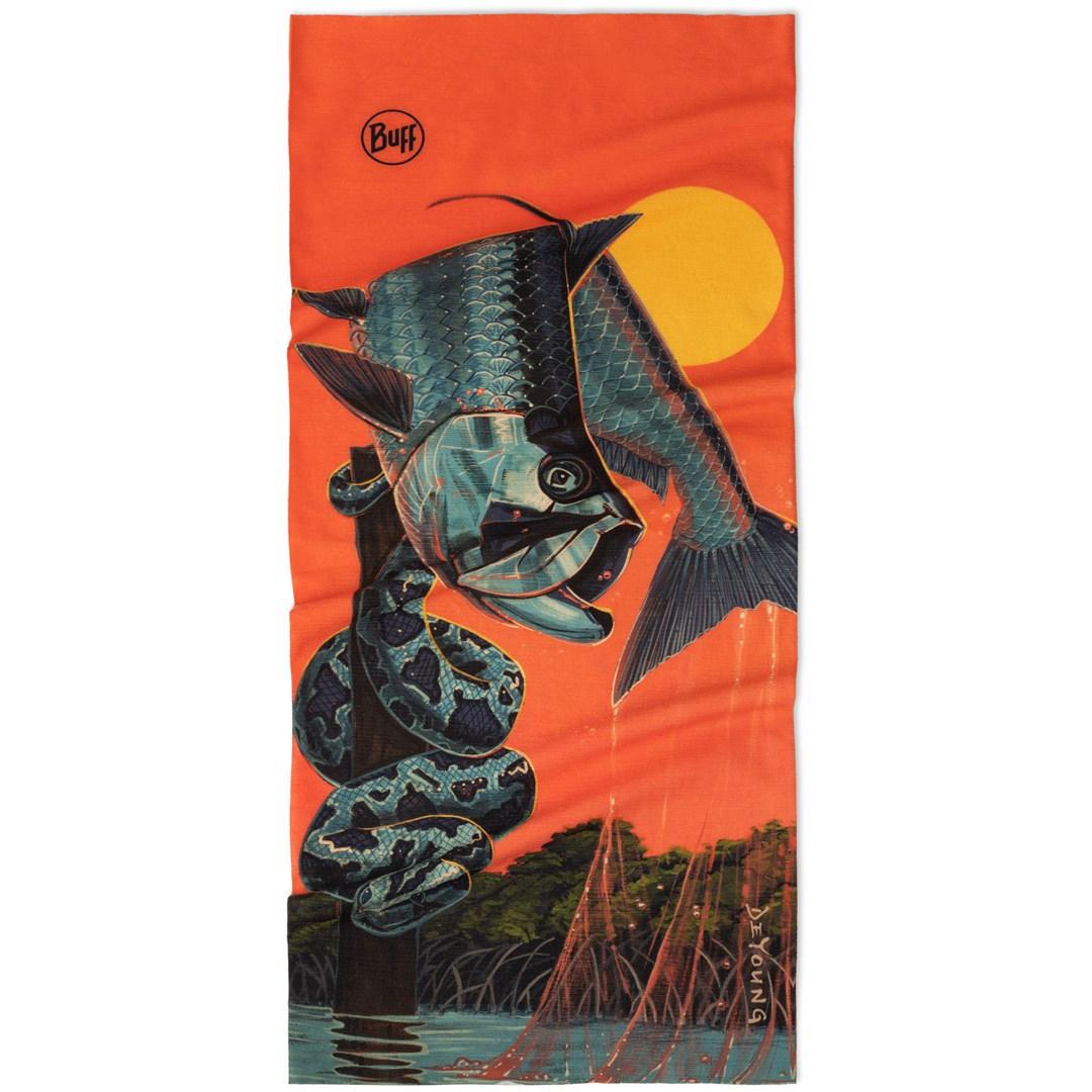 Bandana Buff Coolnet UV Derek De Young King Python - one size