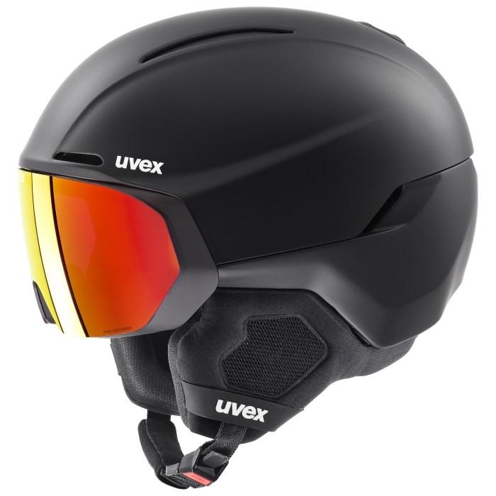 Uvex Skihelm horizon CV, Åben hjelm, Konstruktion med hård skal, Hjelmvisir