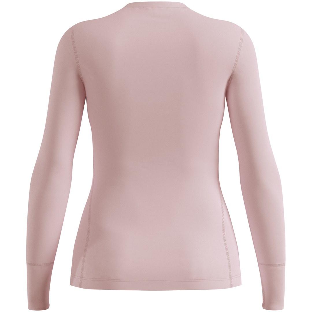 Langærmet termotrøje Odlo MERINO 200 BL TOP dame - pink XL