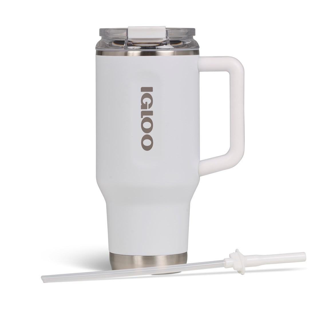 Termokrus med sugerør Igloo Travel Mug 32 oz - hvid