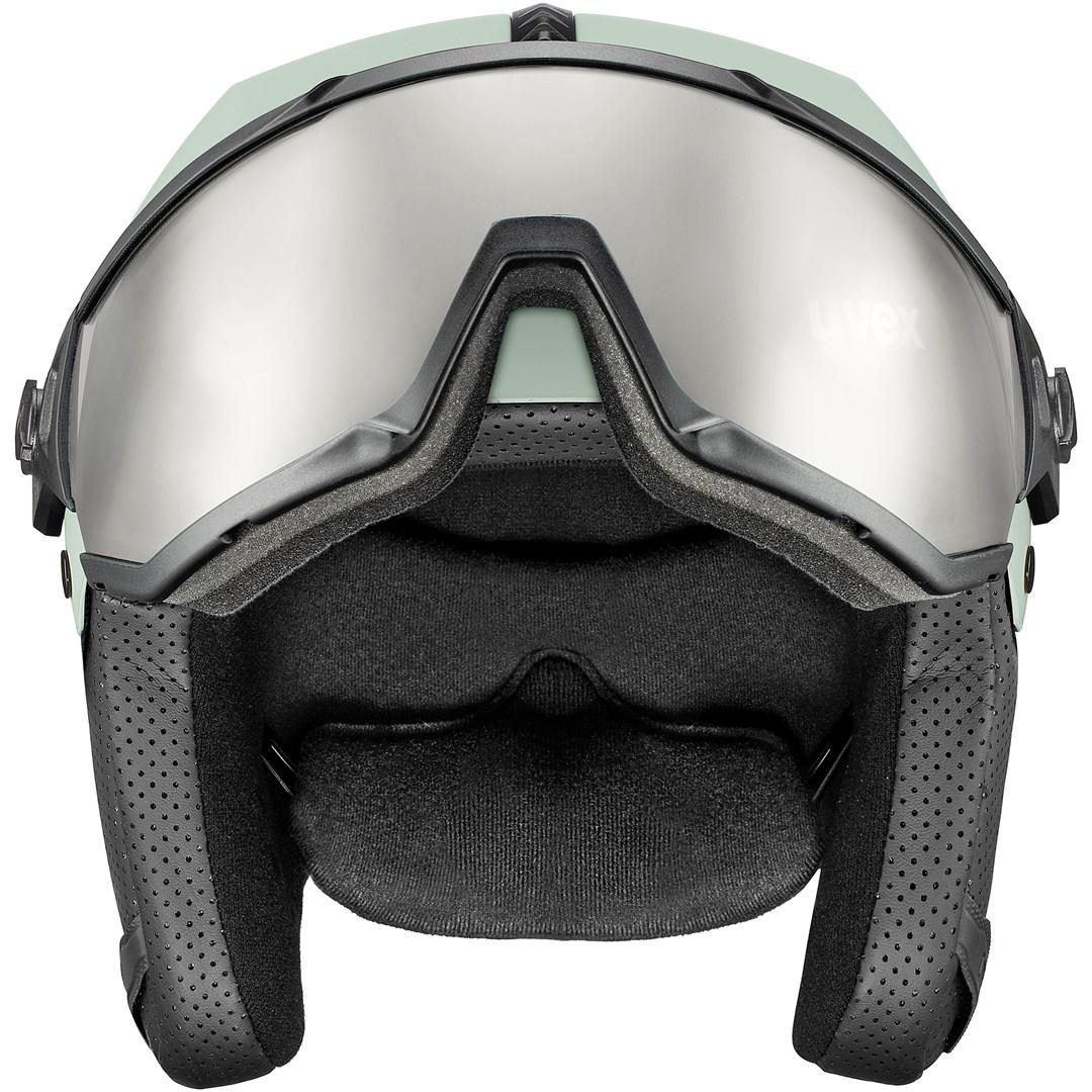 UVEX HELMET INSTINCT VISOR OXID GREEN (S5662609000) - 53-56