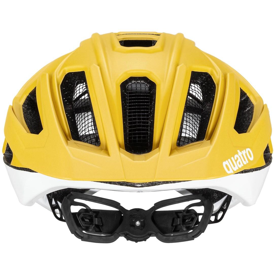 Cykelhjelm uvex Quatro CC 52-57 cm - gul