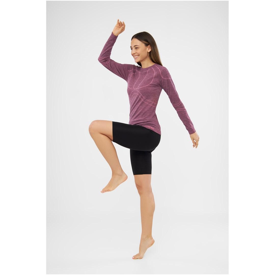 VIKING Lana Pro Longsleeve Merino dameundertøj, lyserød, XXL