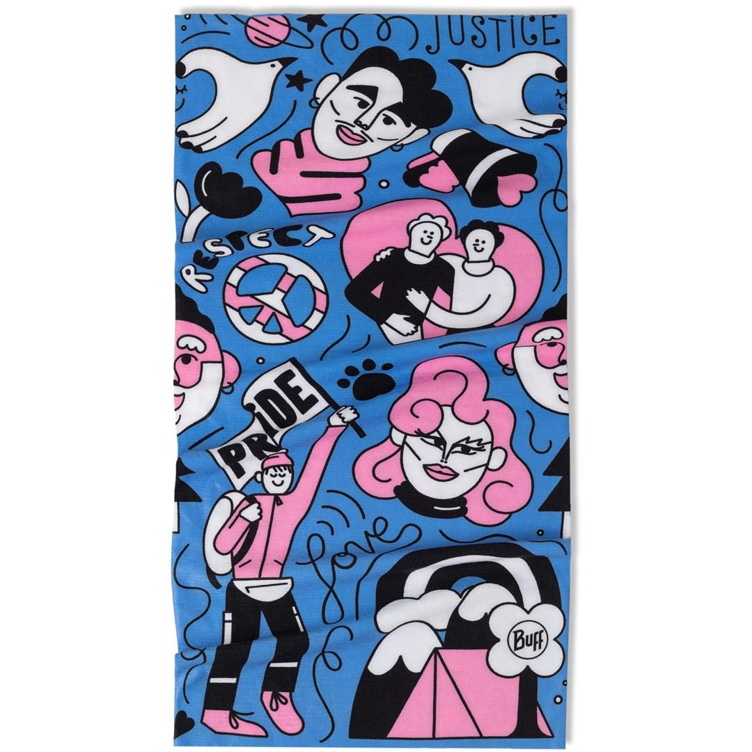 Bandana Buff Coolnet UV Love Multi - one size