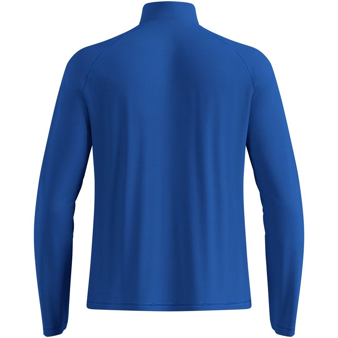 Herre mellemlagstrøje Odlo ESSENTIAL WARM FULL ZIP - blå, str. L