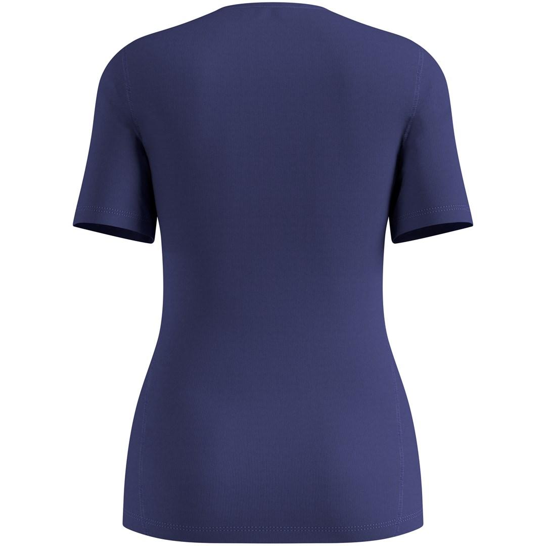 Termoundertøj med lange ærmer: Odlo BL TOP crew neck s/s ACTIVE WARM, blå M