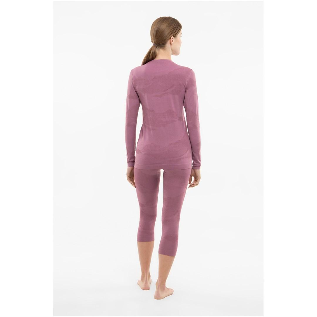 Termosæt Viking Gasher Lady 3/4 Merino - rosa XXL
