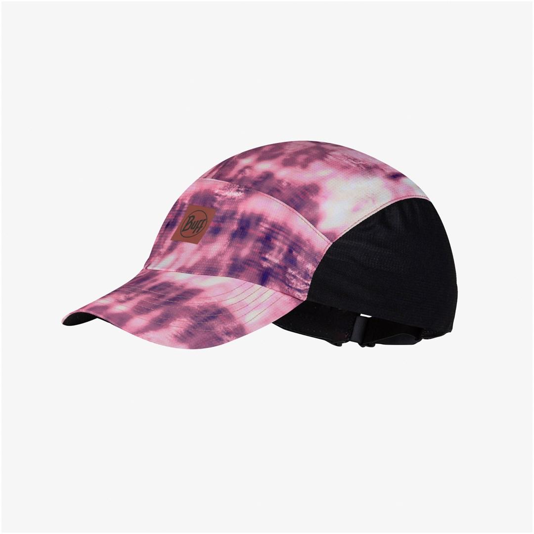 BUFF SPEED CAP DERI PINK kasket med skygge S/M L/XL