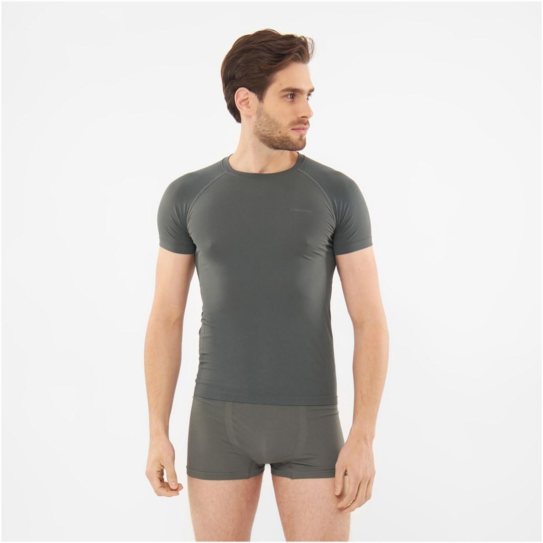 Termotrøje Viking Breezer Man Shortsleeve - grå, S