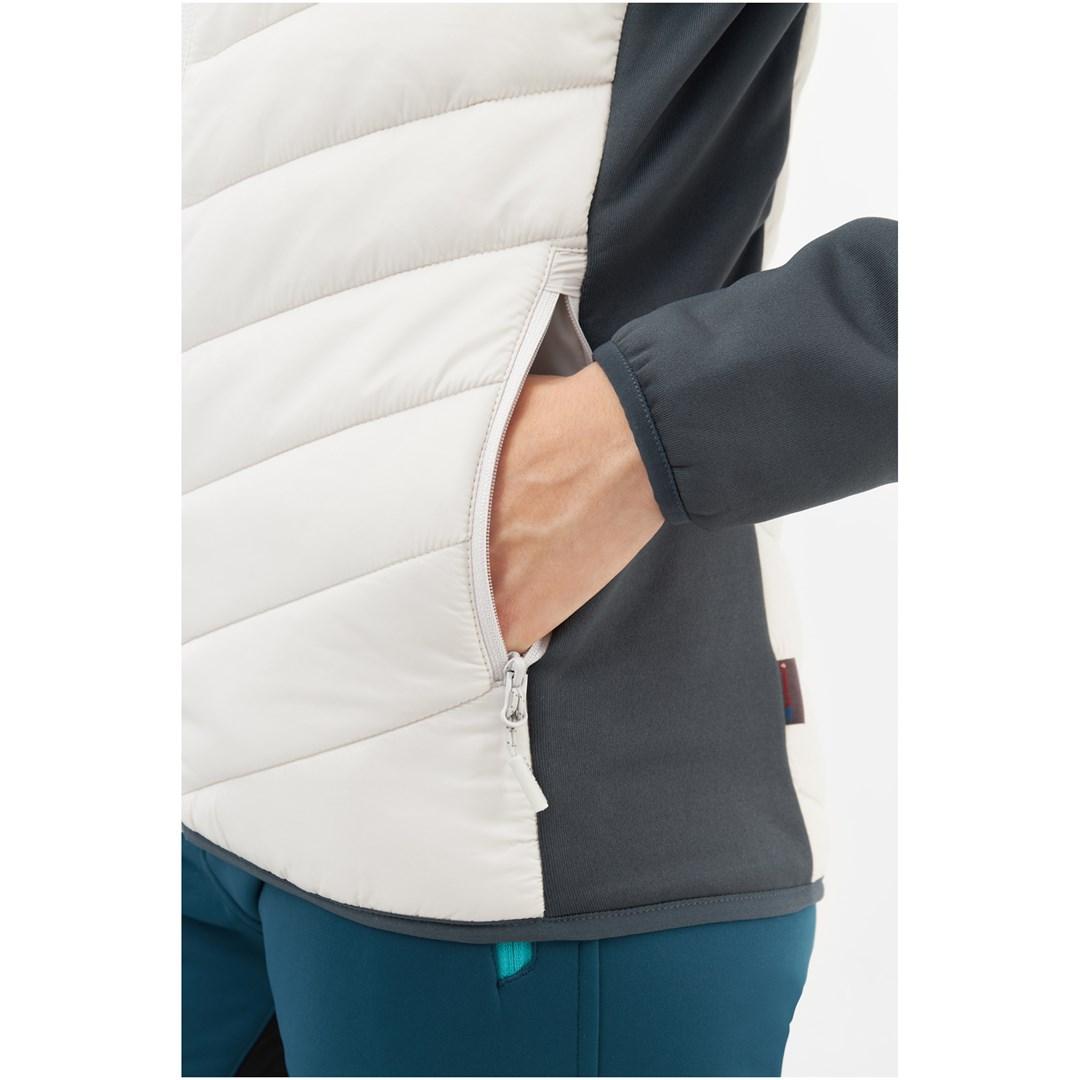 Damejakke Viking Becky Warm Pro Polartec PrimaLoft - grå, XL