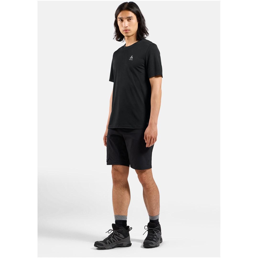 Trekking T-shirt Odlo F-DRY herre - sort XXL
