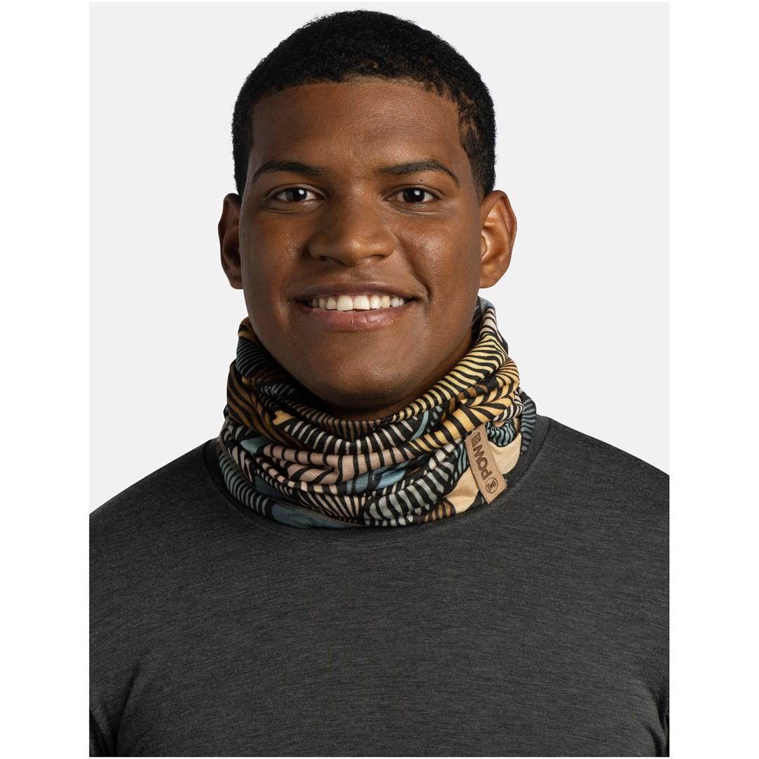 Balaclava Buff Merino LW Digital Print Arlof Pow Multi - one size