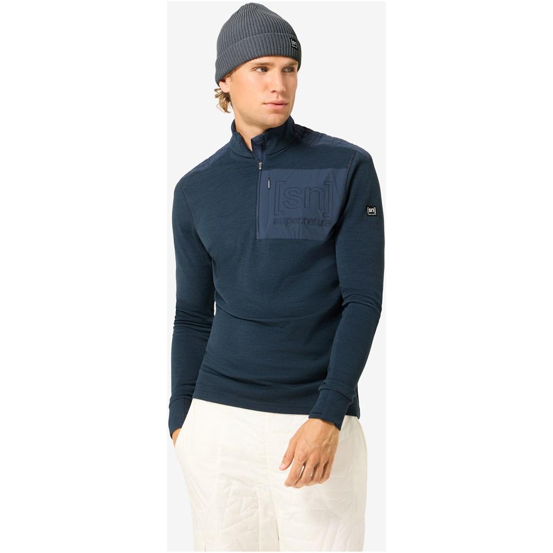 Hue SUPER.NATURAL Merino Basic Beanie - grå, one size