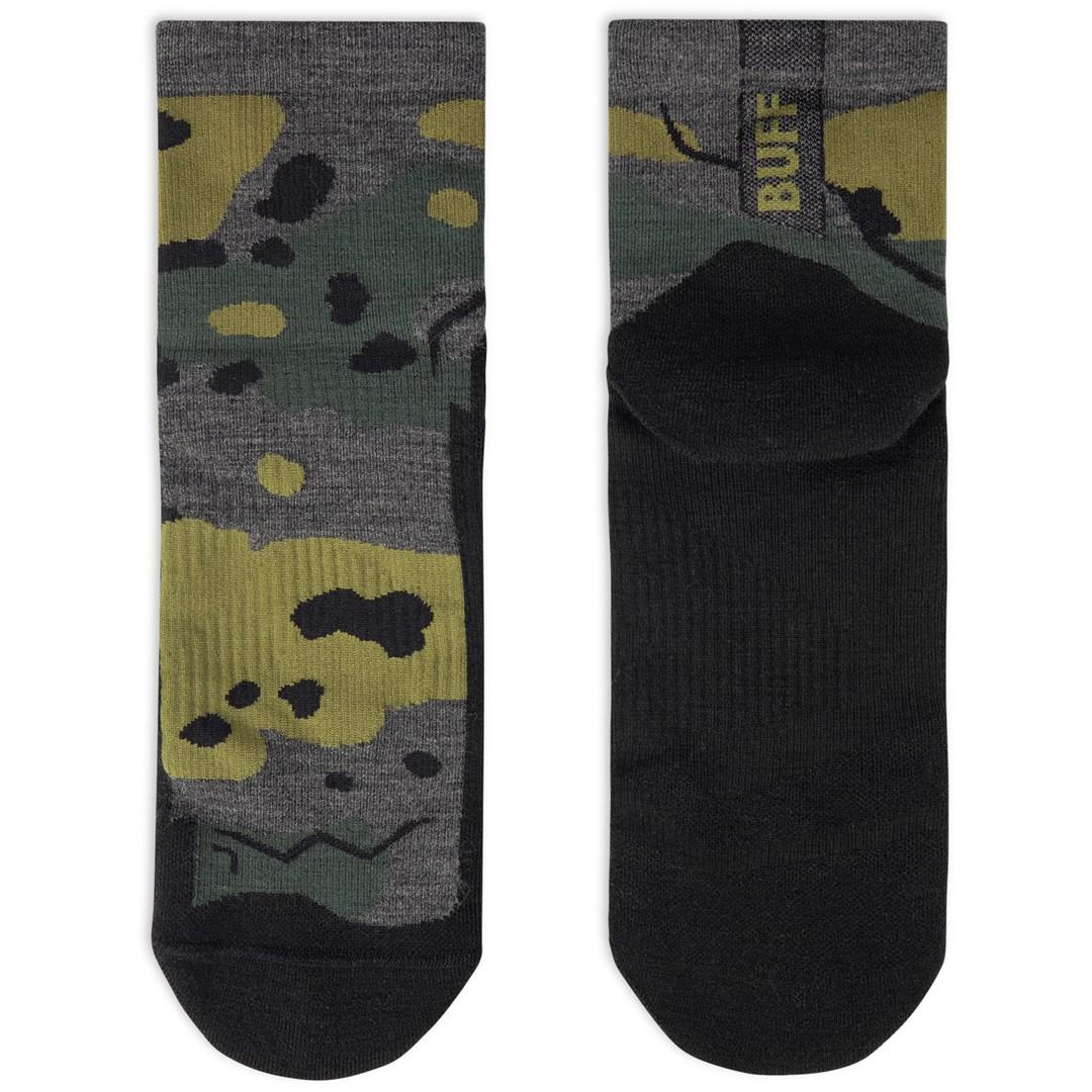Strømper Buff MERINO LIGHTWEIGHT QUARTER SOCK LWQ2 - grå 39/41