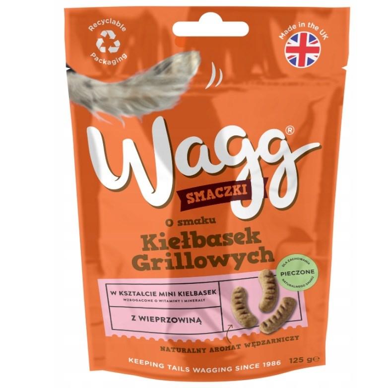 Hundegodbidder Wagg Grilling Sausages med svinekød - 125 g