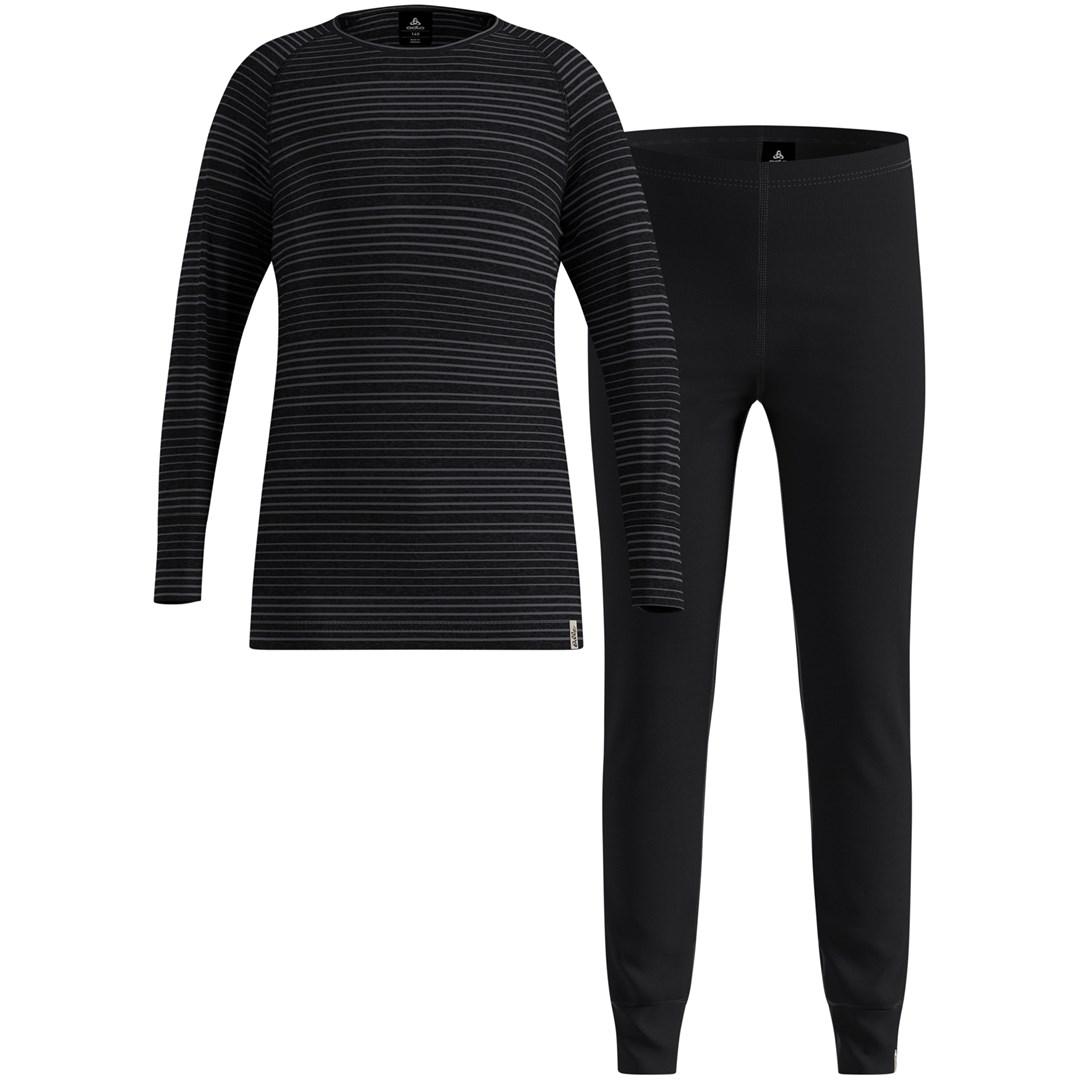 Termoundertøjssæt til børn Odlo ACTIVE WARM SET - sort, 116