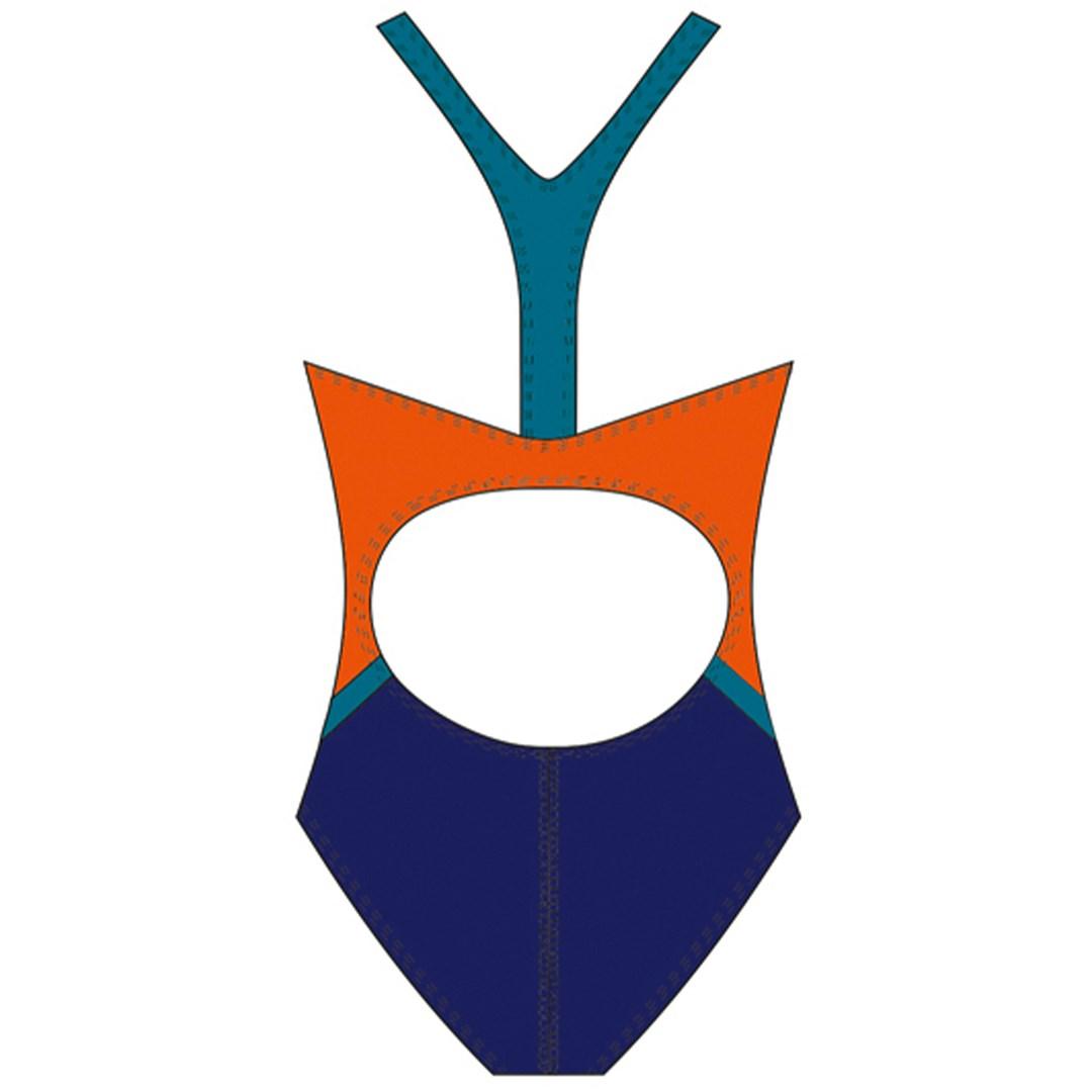 Badedragt til pige Aquafeel Racer Back - 116
