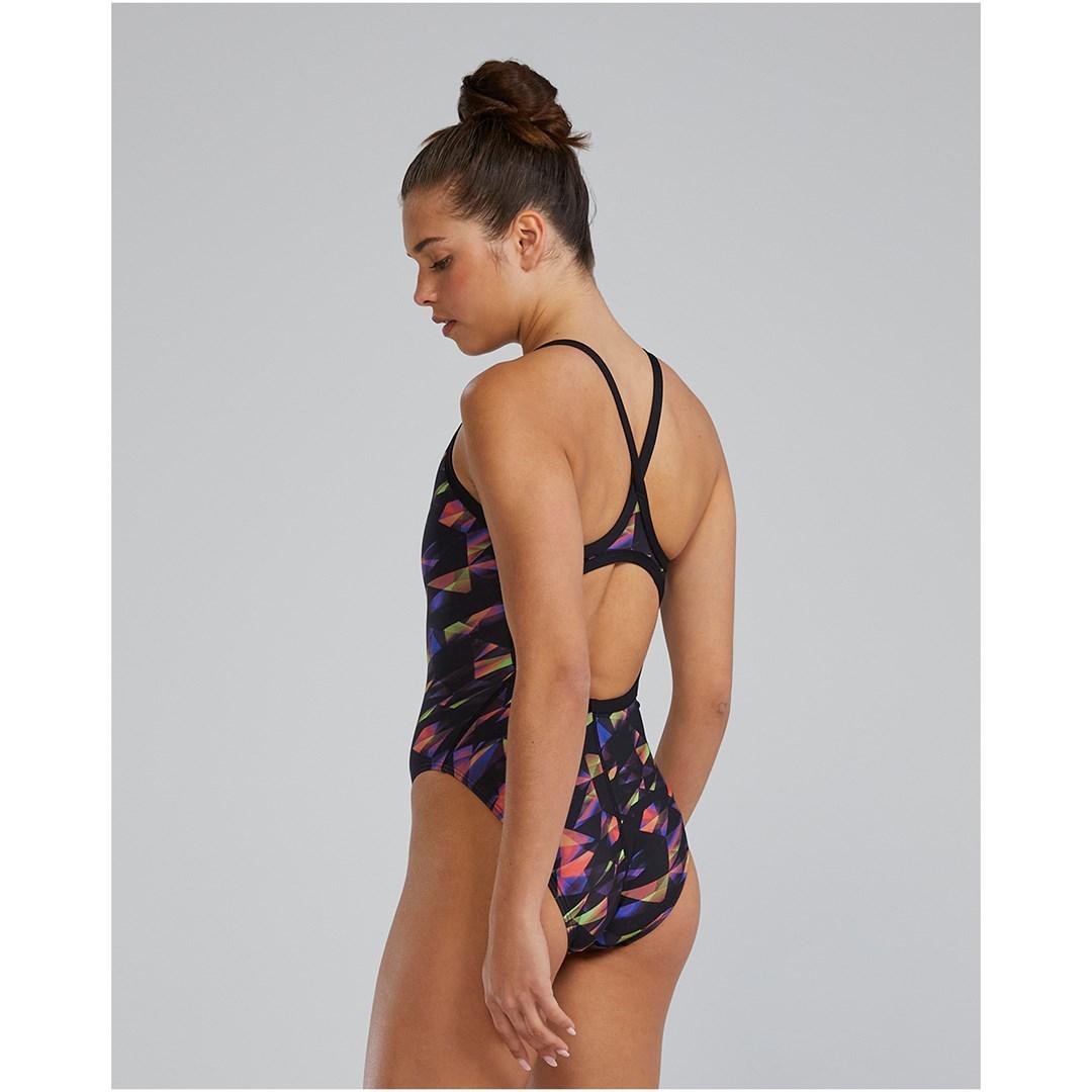TYR badedragt til damer - Triadic Diamondfit - Sort/multi
