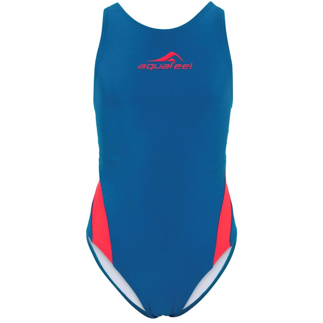 Badedragt til piger Aquafeel Racerback - str. 140