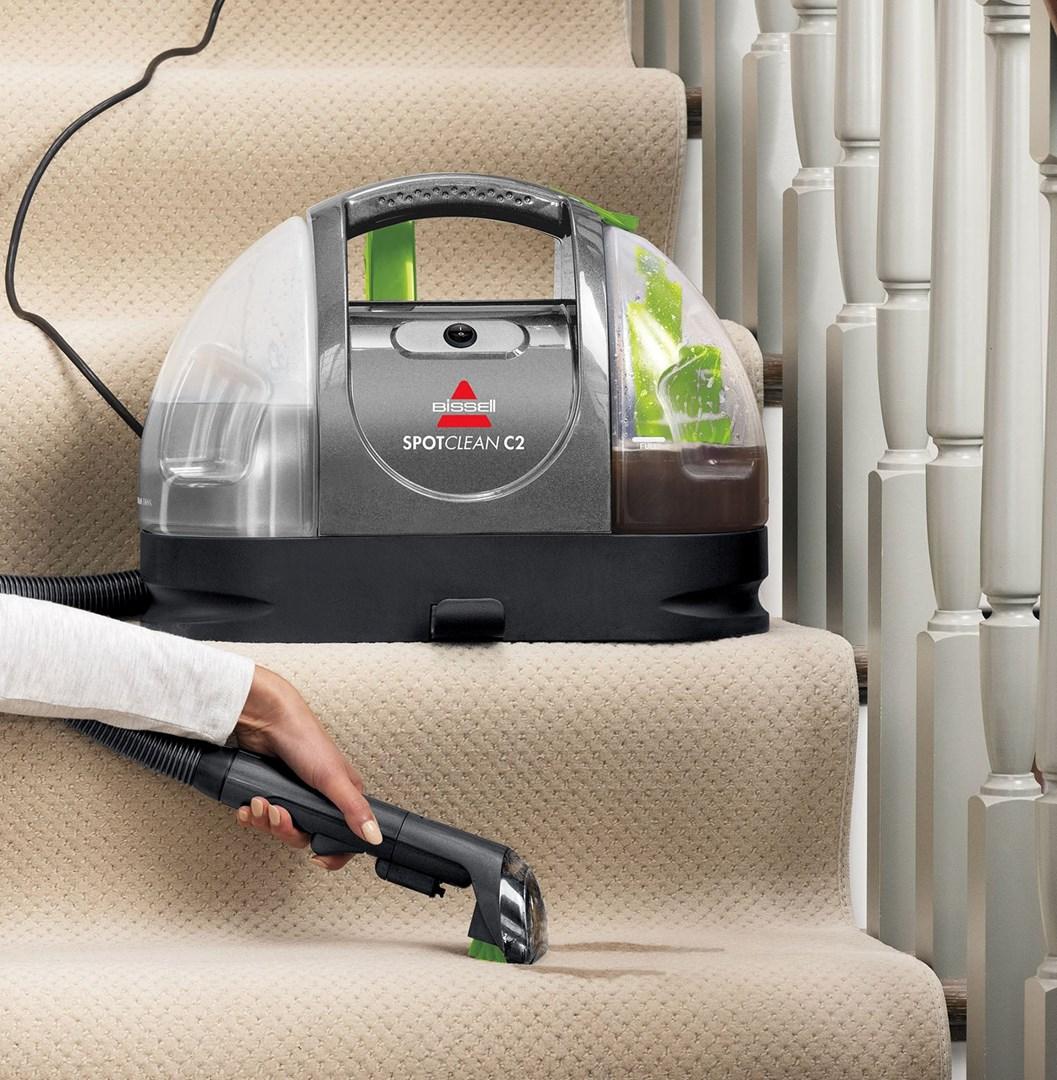BISSELL SpotClean C2 20671 tæppe- og møbelrenser 340 W - grå/grøn
