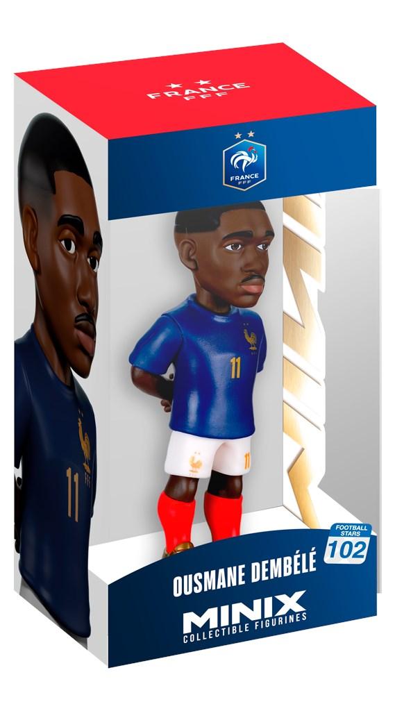 Minix Figur - Football Stars - Frankrig - Ousmane Dembélé