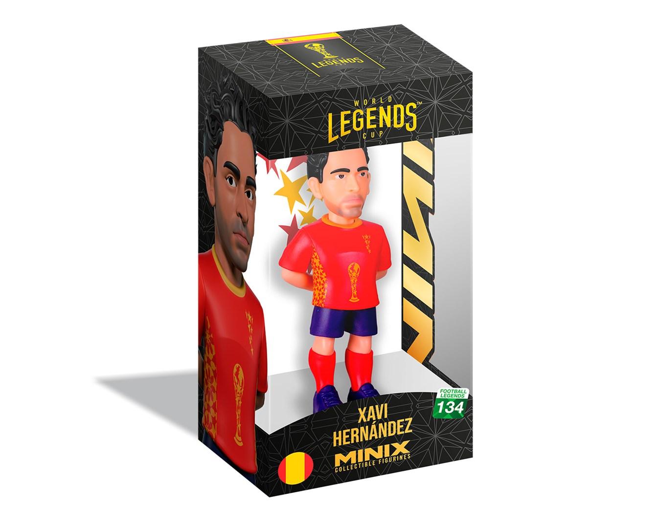 Samlerfigur MINIX World Cup Legends Spain - Xavi Hernández
