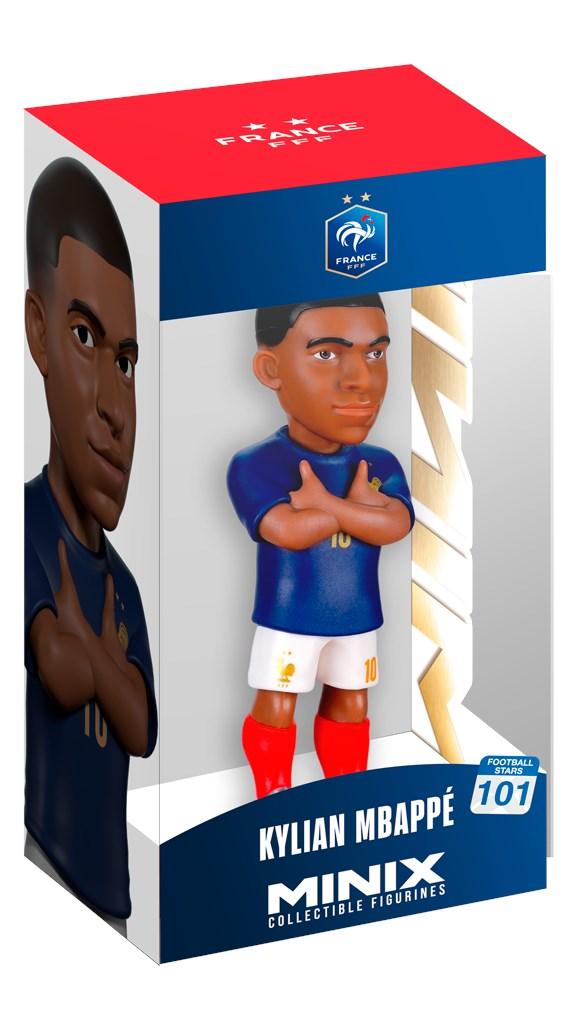 Minix Figur - Football Stars - Frankrig - Kylian Mbappé