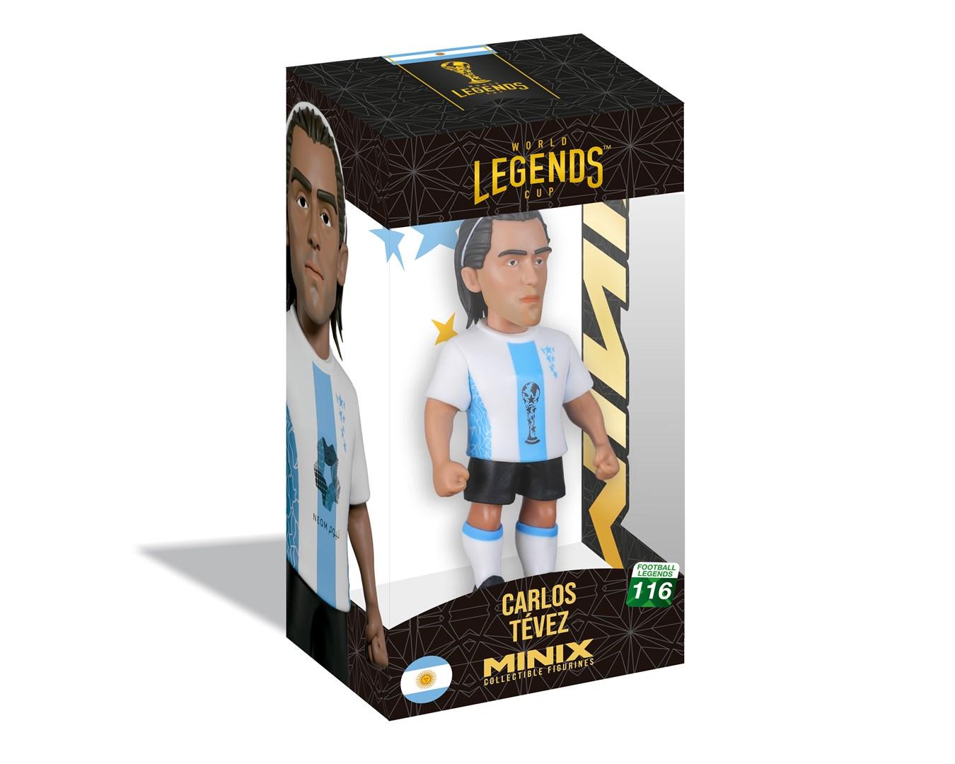 Samlerfigur MINIX World Legends Cup Carlos Tevez